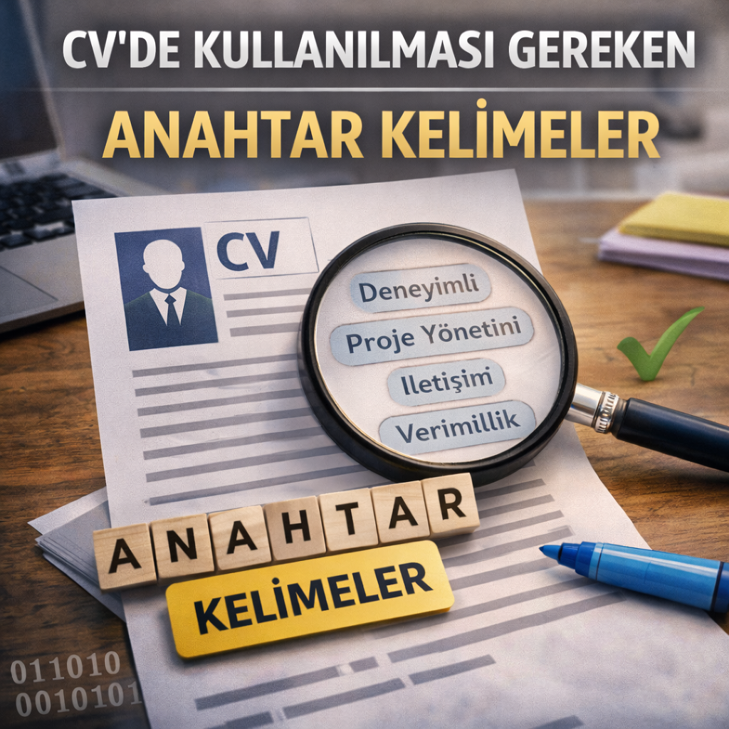 CV anahtar kelimeler
