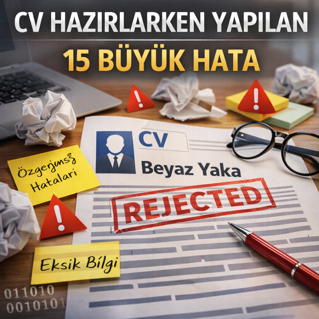 CV hazırlarken yapılan hatalar