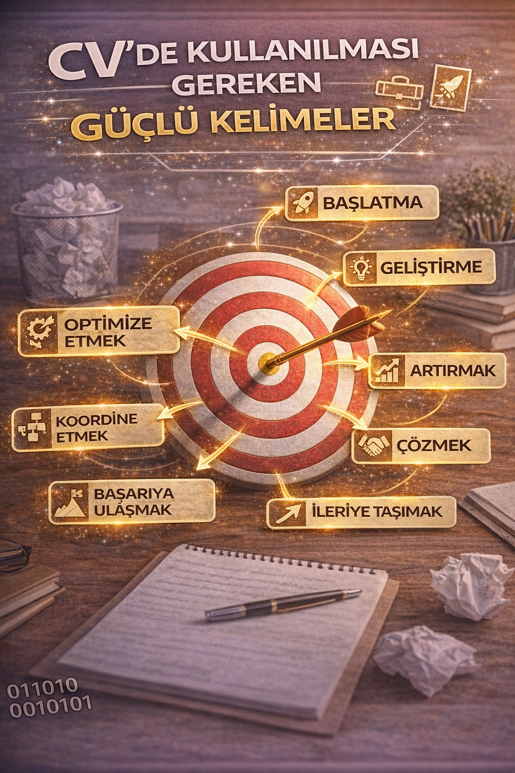 CV güçlü kelimeler