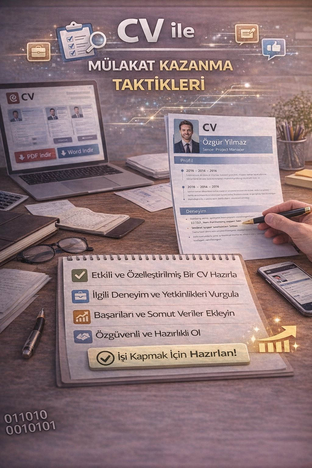 CV ile mülakat kazanma