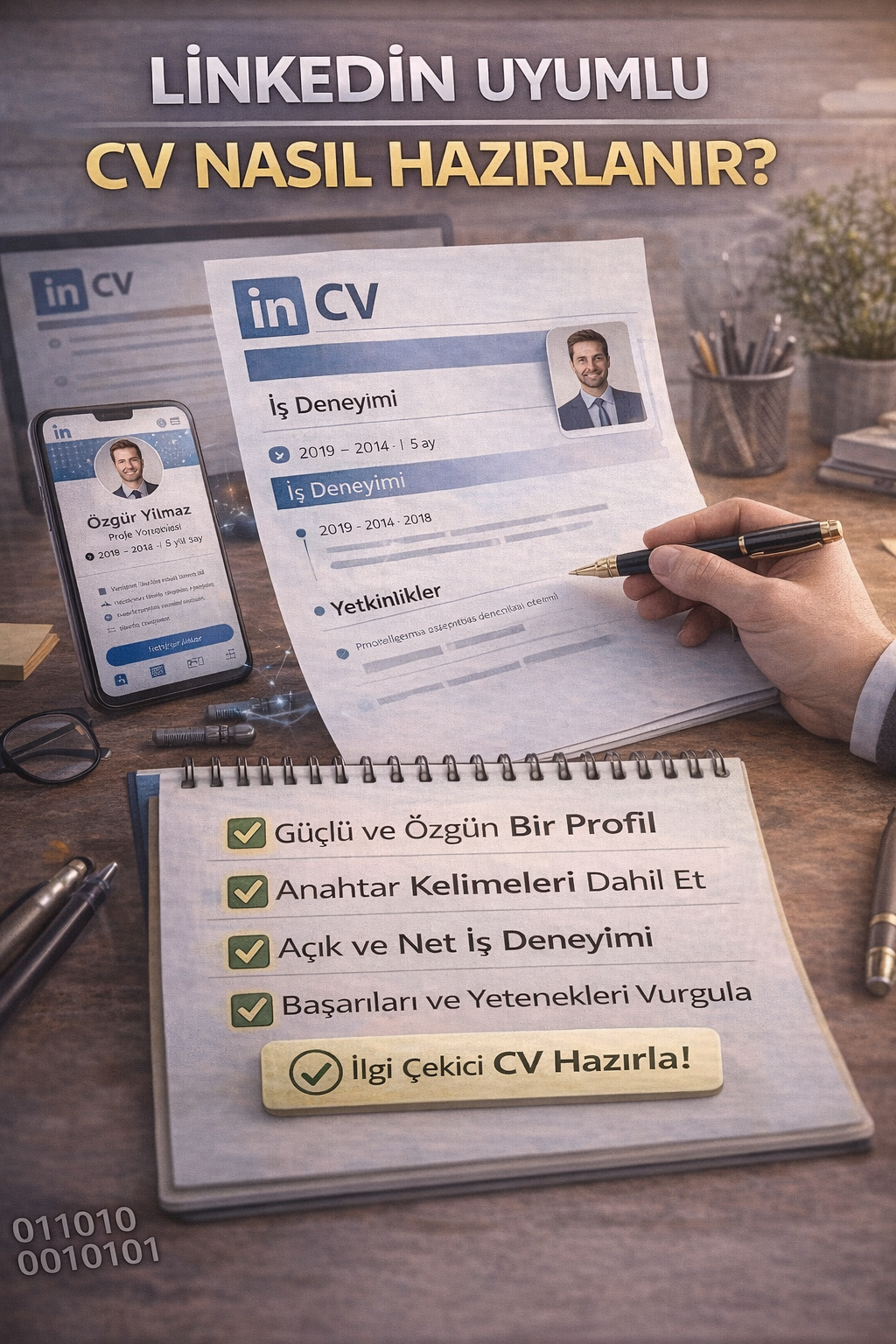LinkedIn uyumlu CV hazırlama