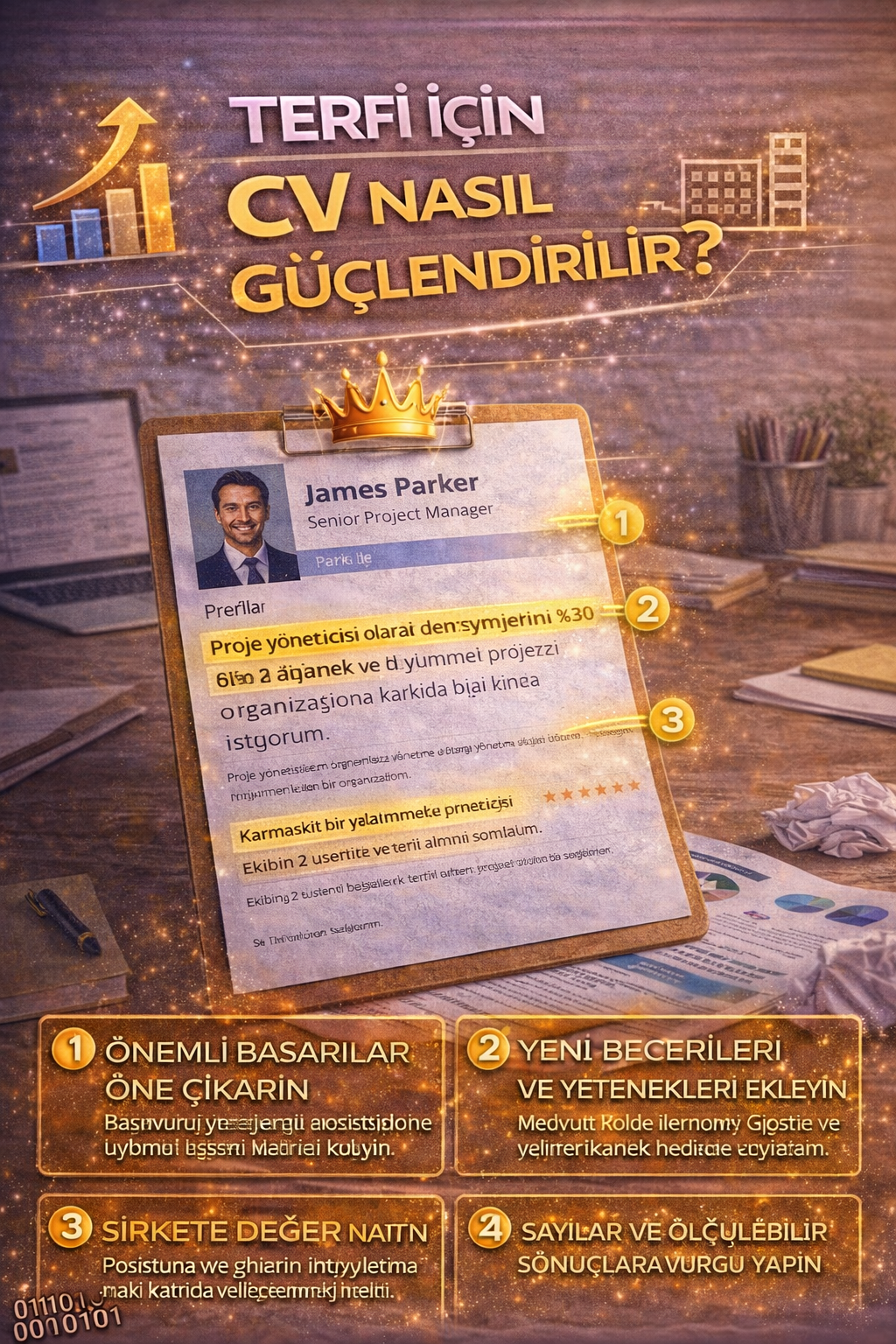 Terfi için CV güçlendirme