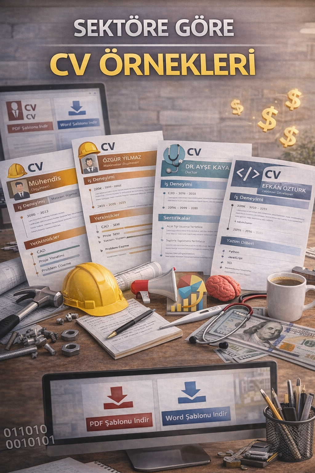 Sektörel CV örnekleri