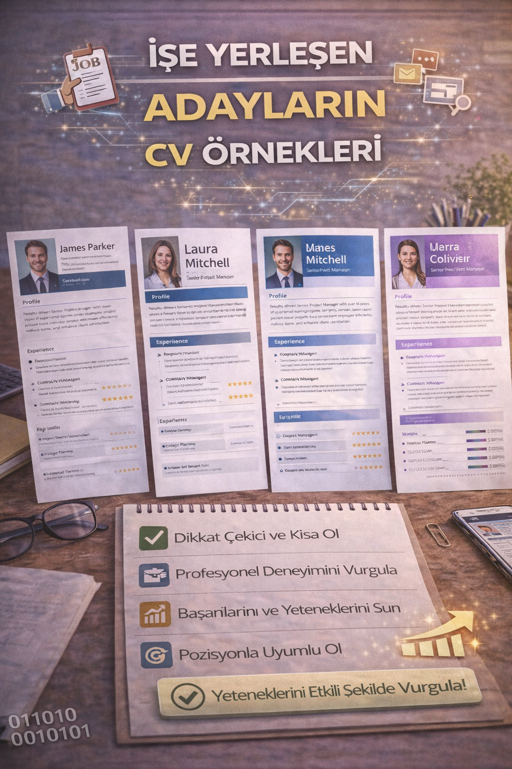 Başarılı CV örnekleri