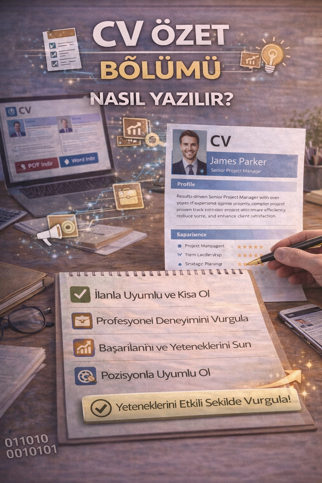 CV özet bölümü nasıl yazılır