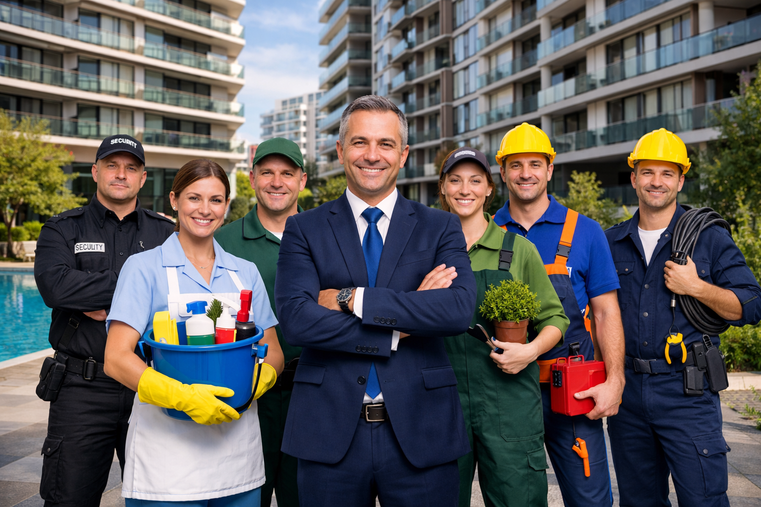 Site yönetimi personel temini