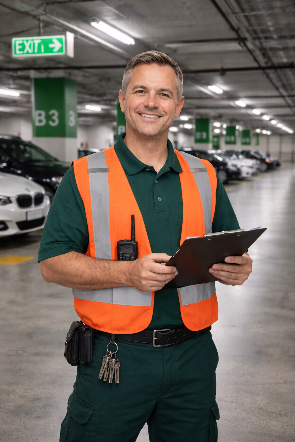 Otopark vale ve kontrol