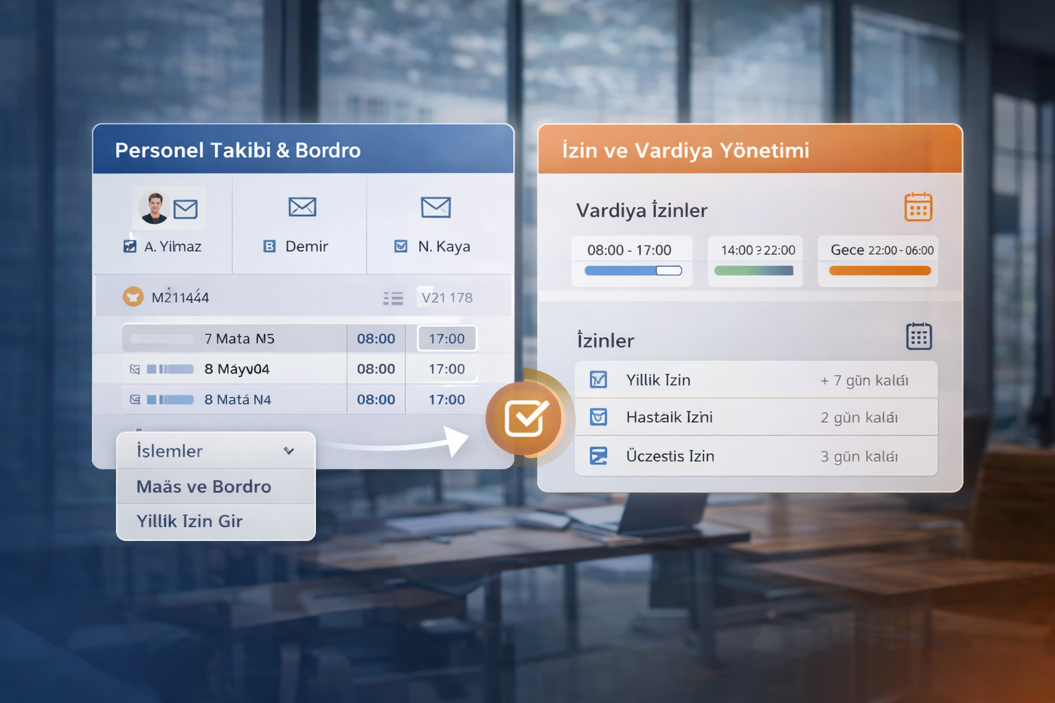 Aday havuzu ve ATS modülü