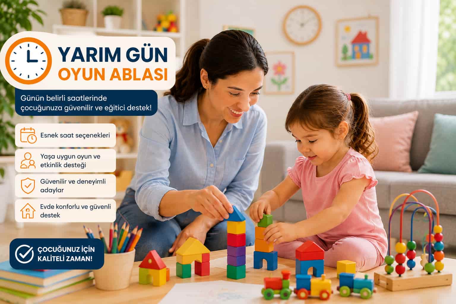 Yarım gün oyun ablası