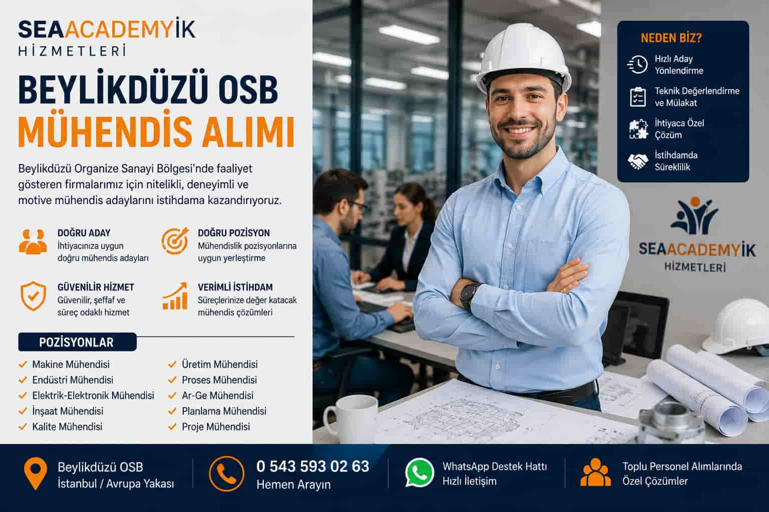 Beylikdüzü mühendis alımı