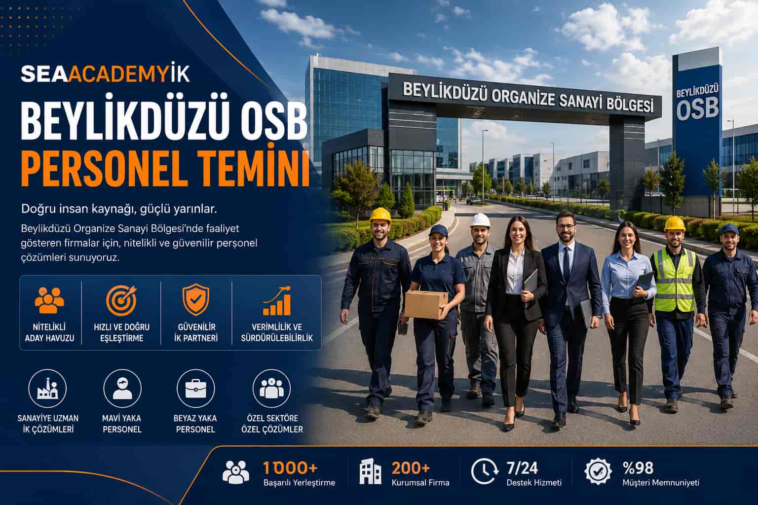 Beylikdüzü OSB personel temini ve insan kaynakları danışmanlığı