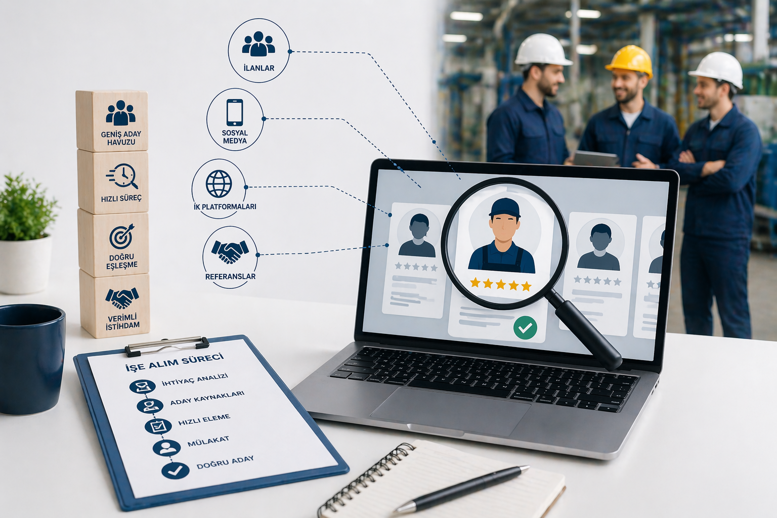Mavi Yaka İşe Alımında Hızlı ve Doğru Adaya Ulaşmanın Yolları