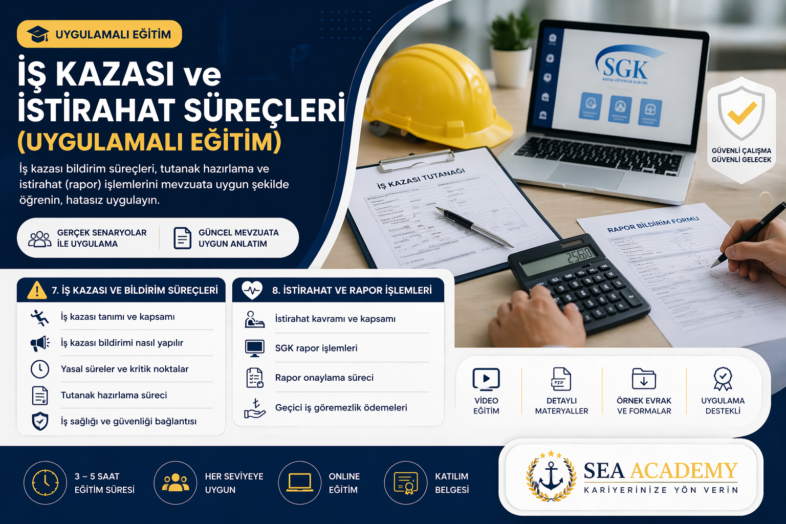 İş Kazası ve İstirahat Süreçleri