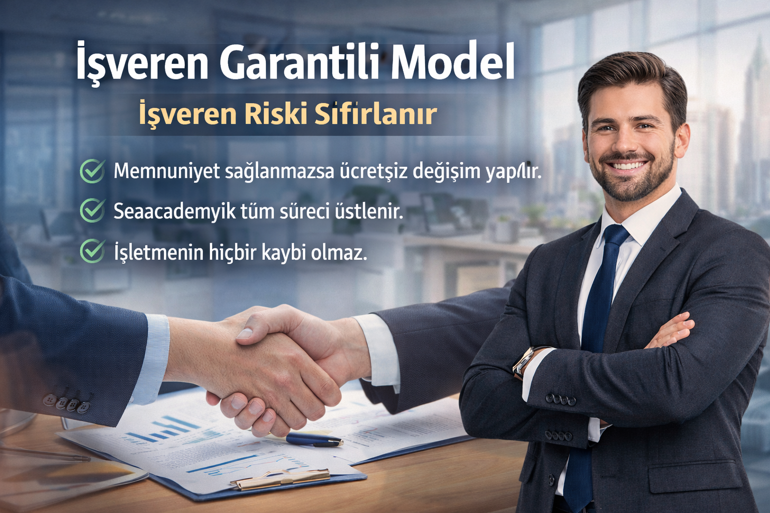Garantili personel yerleştirme Seaacademyik