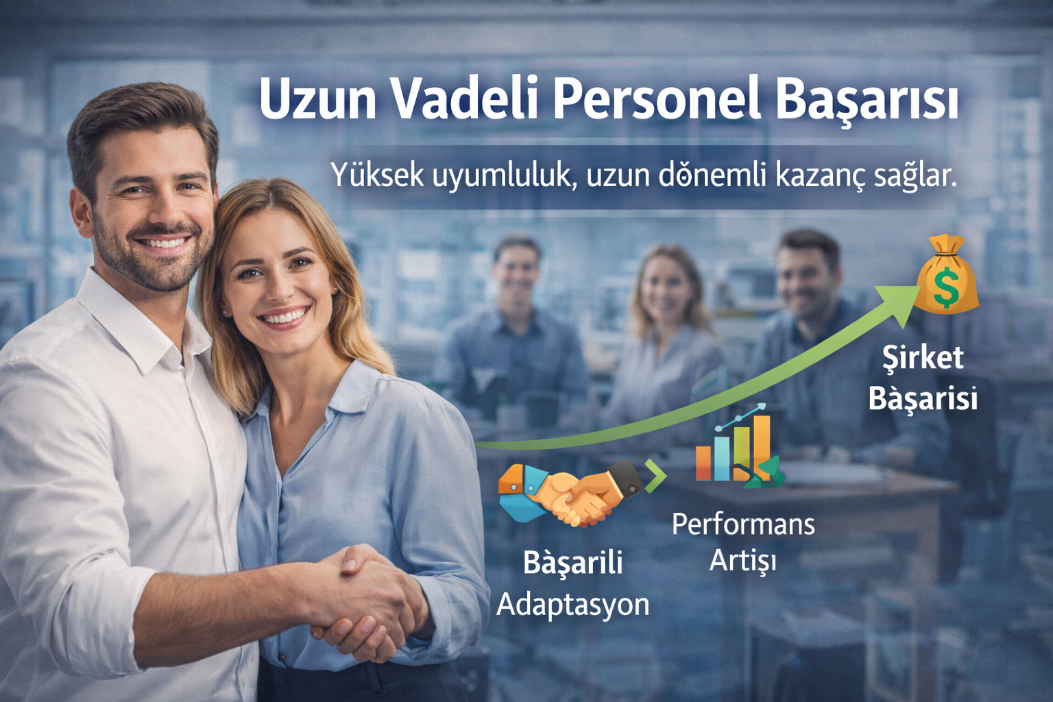 Uzun vadeli başarılı personel yerleştirme ve kalıcı istihdam Seaacademyik