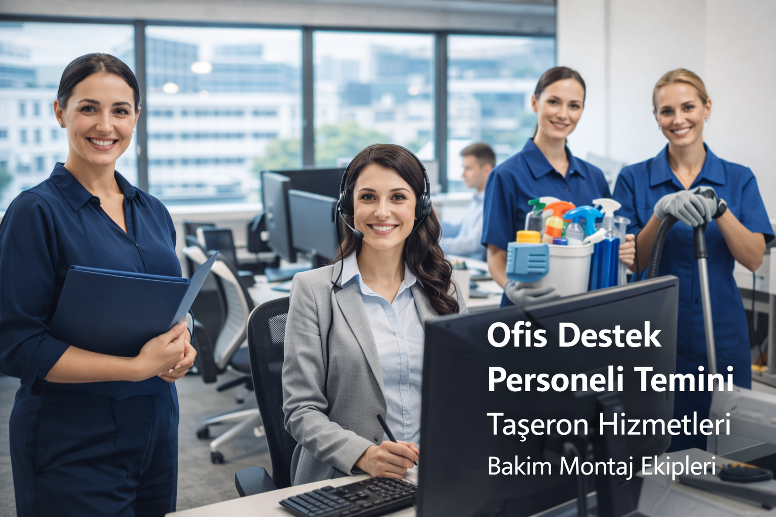 Ofis destek personeli temini taşeron hizmetleri